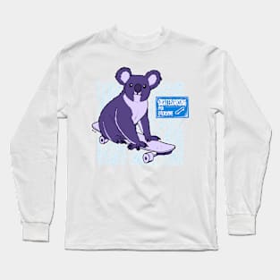 Koala - Skateboarding for everyone Long Sleeve T-Shirt